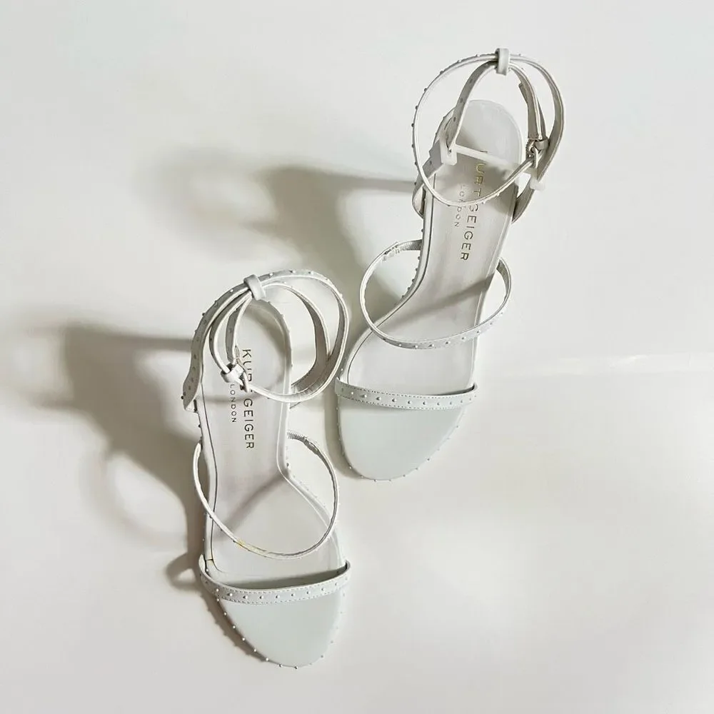 KURT GEIGER LONDON Portia Drench Stud‎ Embellished Strappy Sandals